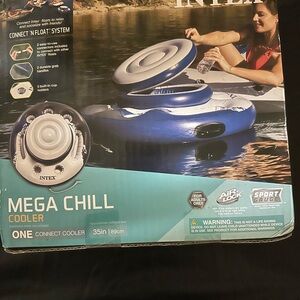 Mega Chill Cooler - Blue